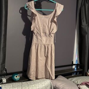 Chic Blush Mini Dress